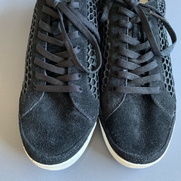 Crime London 🇬🇧 Sneaker Suede Glittery Mesh EU Size 40 US Size 9.5 - Picture 8 of 10